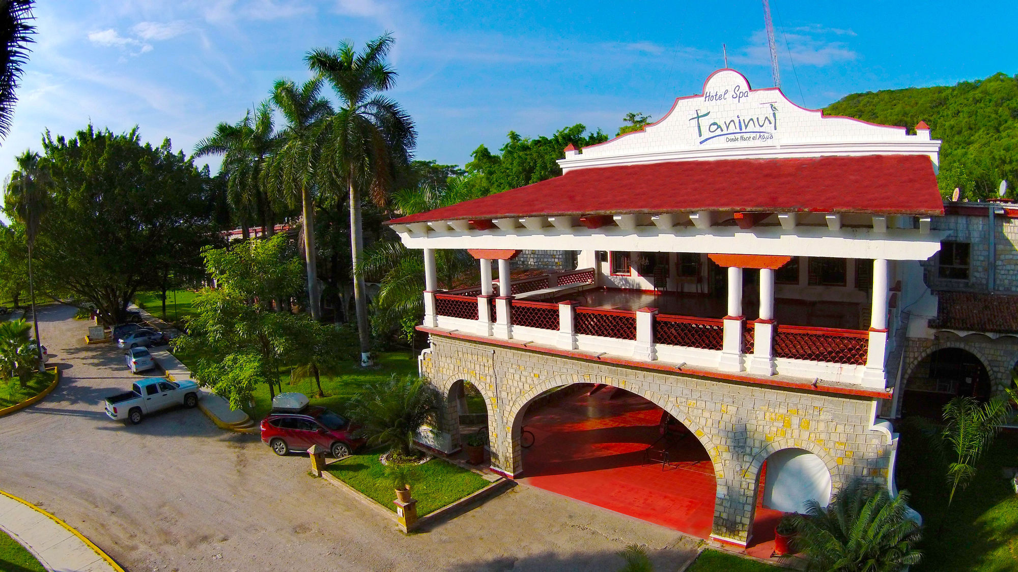 Hotel Spa Taninul Los Puentes Bagian luar foto