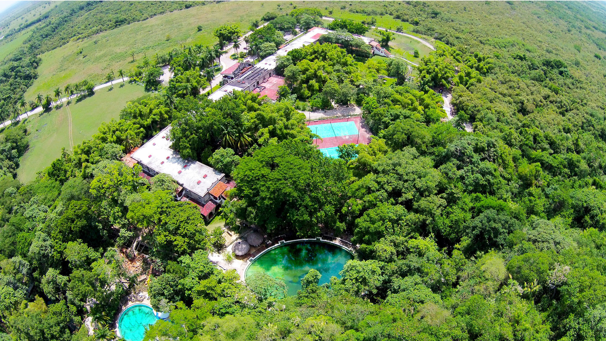 Hotel Spa Taninul Los Puentes Bagian luar foto