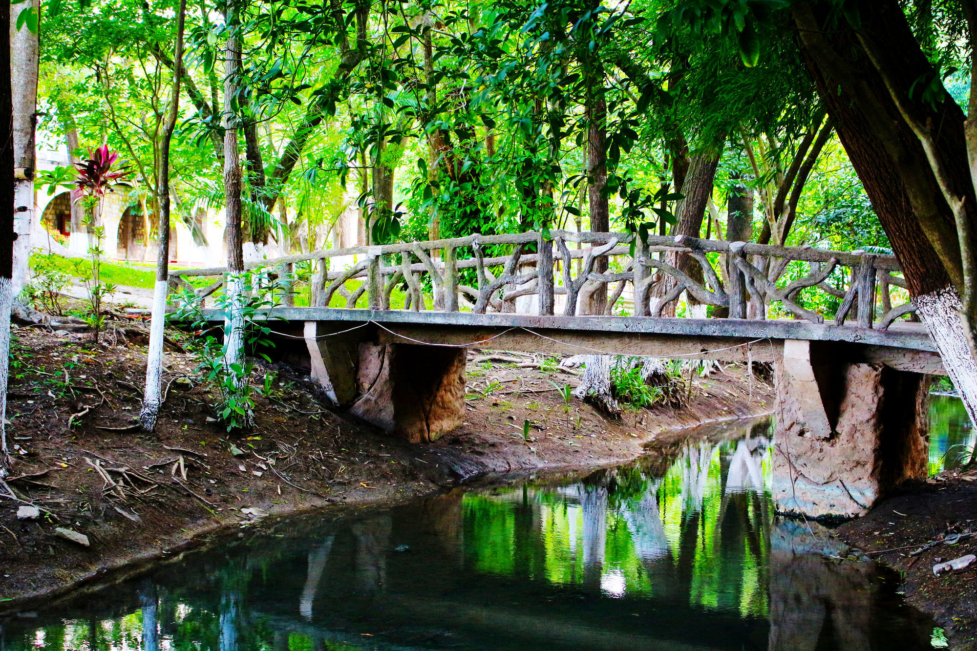 Hotel Spa Taninul Los Puentes Bagian luar foto